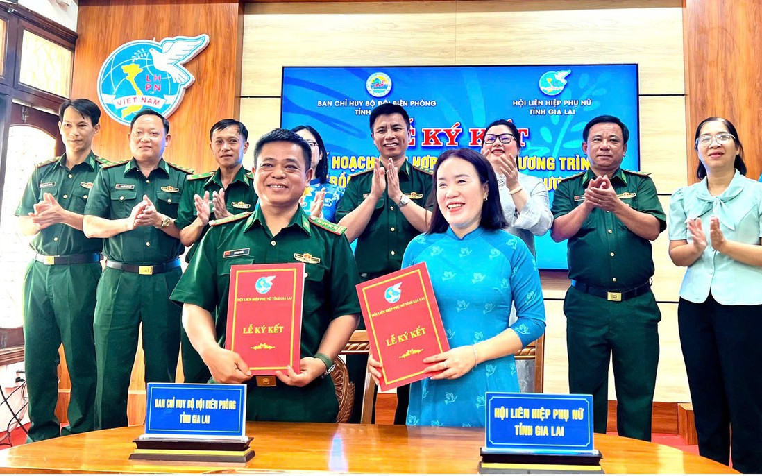 Gia Lai: Ký kết Chương trình "Đồng hành cùng phụ nữ biên cương" giai đoạn 2026-2030