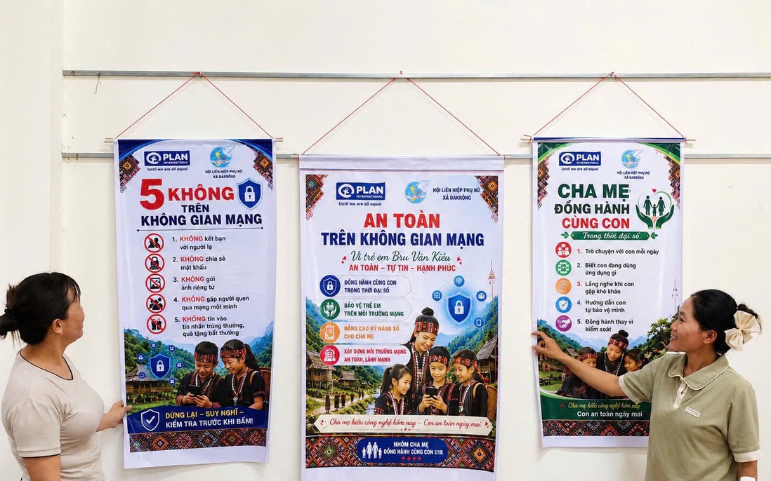 Cha mẹ kết nối, đồng hành cùng con U18 trong thời đại số