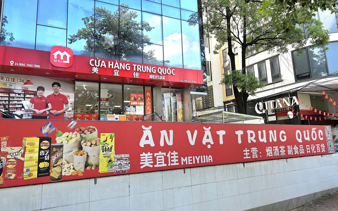 Cửa hàng bán đồ Trung Quốc không tem tiếng Việt từng bị xử phạt