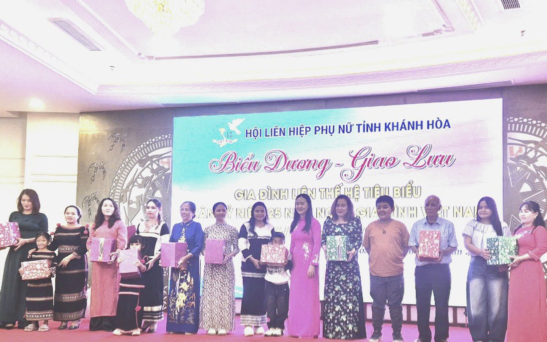 Khánh Hòa biểu dương 70 gia đình liên thế hệ tiêu biểu