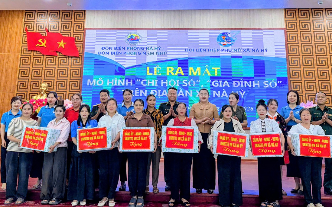 Điện Biên: Phối hợp xây dựng 7 mô hình “Gia đình số” “Chi hội số” tại xã biên giới