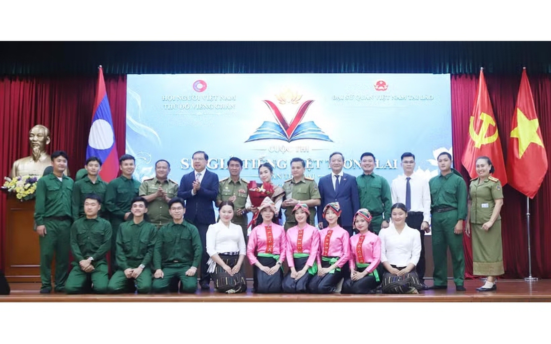 Cuộc thi "Sứ giả tiếng Việt tương lai" - Dấu ấn mới trong ngoại giao văn hóa Việt-Lào
