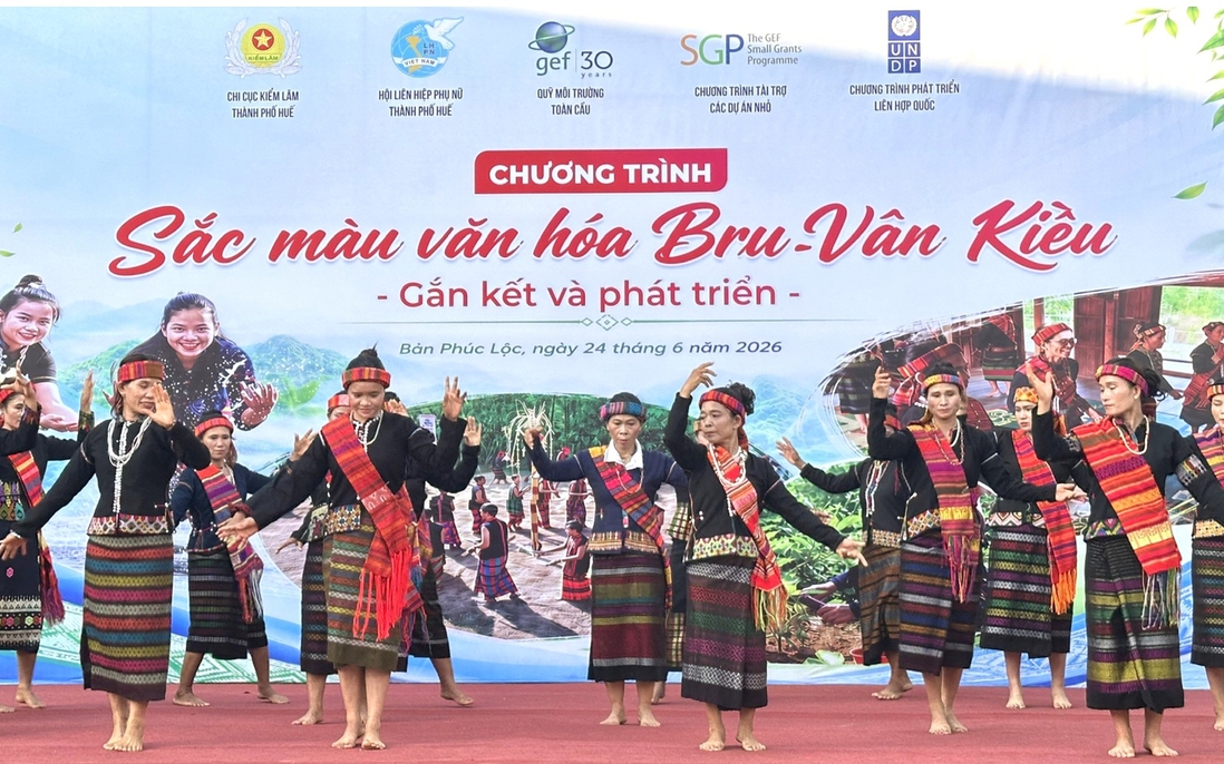 Lan tỏa sắc màu văn hóa Bru - Vân Kiều ở bản Phúc Lộc