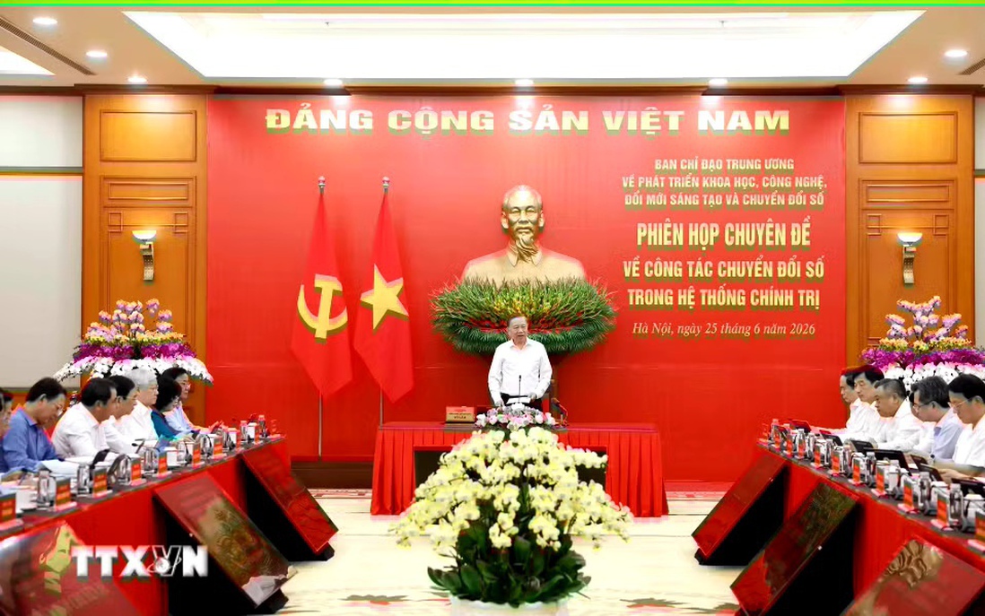 Tổng Bí thư, Chủ tịch nước: Tổng rà soát, làm sạch, chuẩn hóa dữ liệu, kết nối trên toàn hệ thống chính trị
