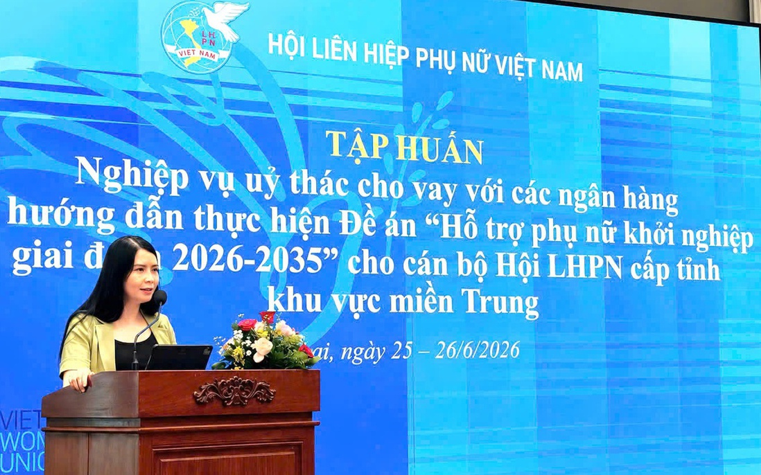 Nâng cao năng lực hỗ trợ phụ nữ phát triển kinh tế, khởi nghiệp cho cán bộ Hội khu vực miền Trung