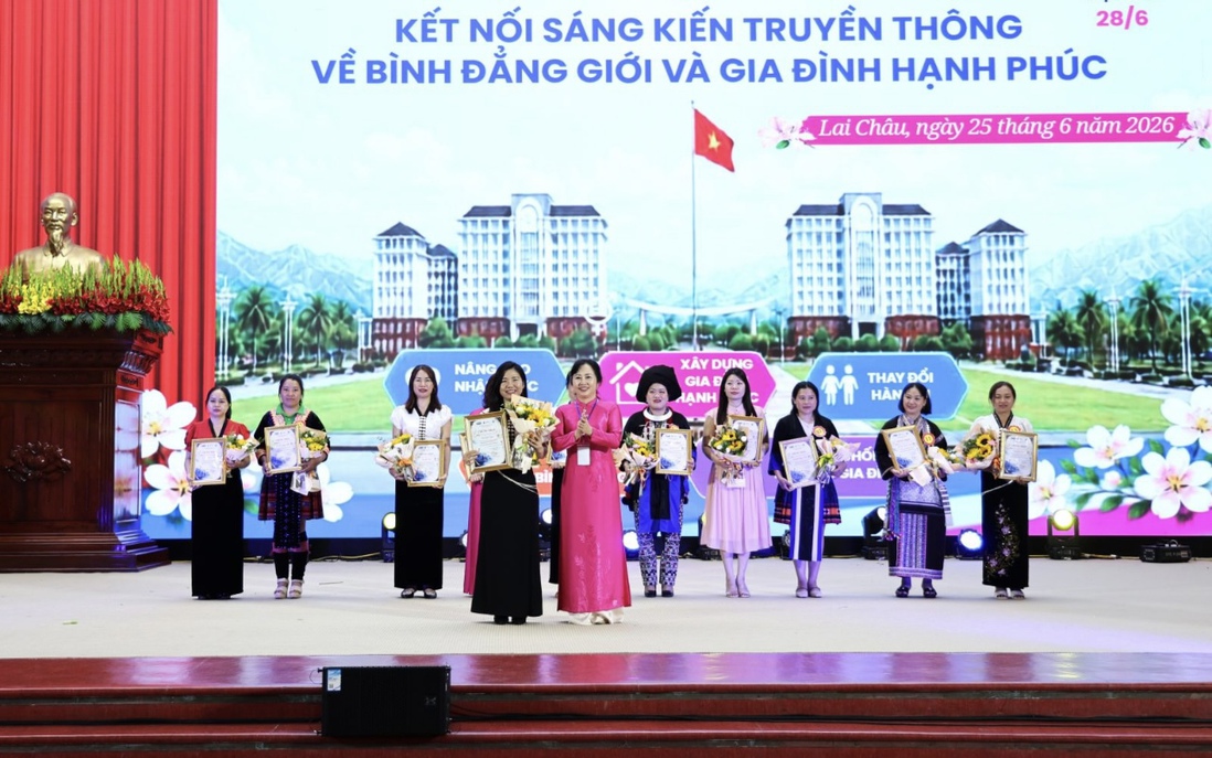 Lai Châu: Trên 100 cán bộ, hội viên phụ nữ tham gia Hội thi “Kết nối sáng kiến truyền thông về bình đẳng giới và gia đình hạnh phúc