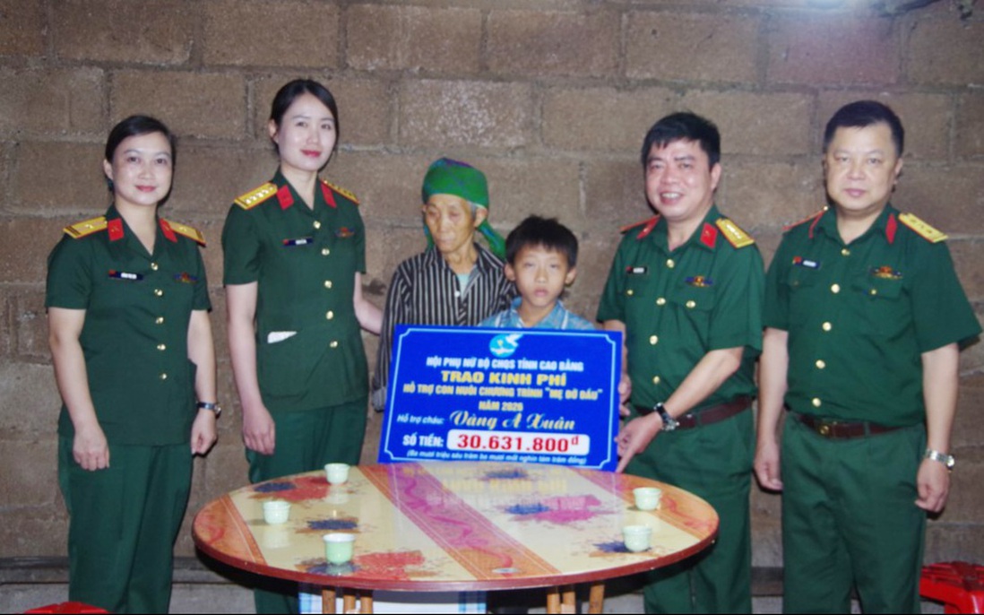 Cao Bằng: Hơn 60 triệu đồng hỗ trợ các con nuôi trong chương trình "Mẹ đỡ đầu"