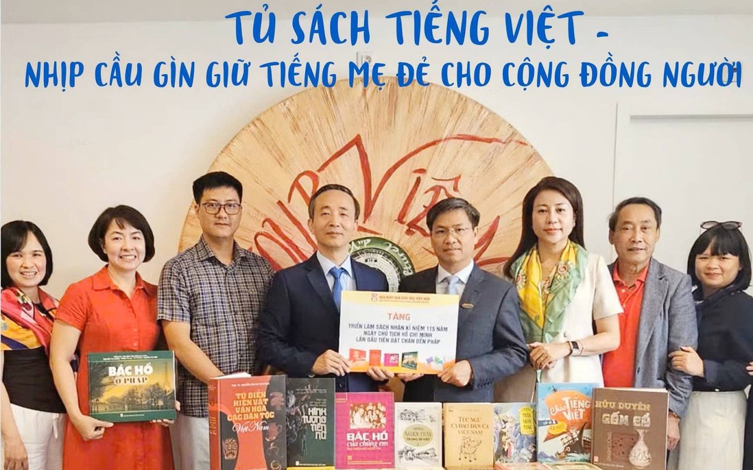 Tủ sách tiếng Việt - nhịp cầu gìn giữ tiếng mẹ đẻ cho cộng đồng người Việt ở nước ngoài