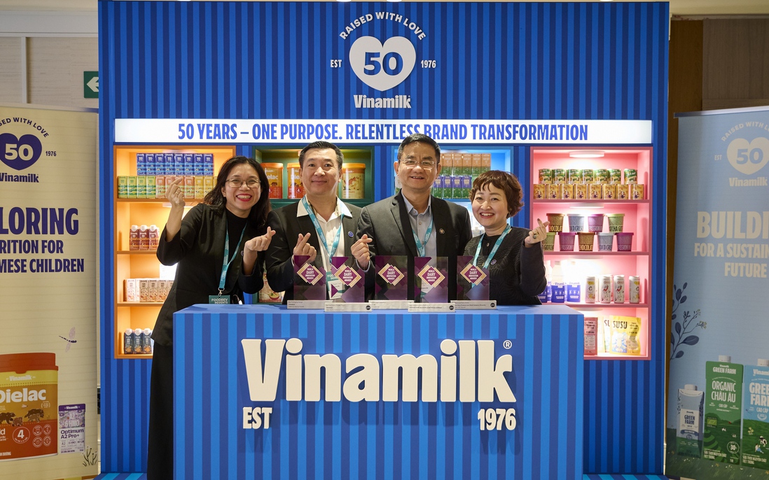 Không phải “ông lớn” châu Âu hay Bắc Mỹ: Vinamilk mới là cái tên gây bất ngờ tại giải thưởng danh giá của ngành sữa thế giới