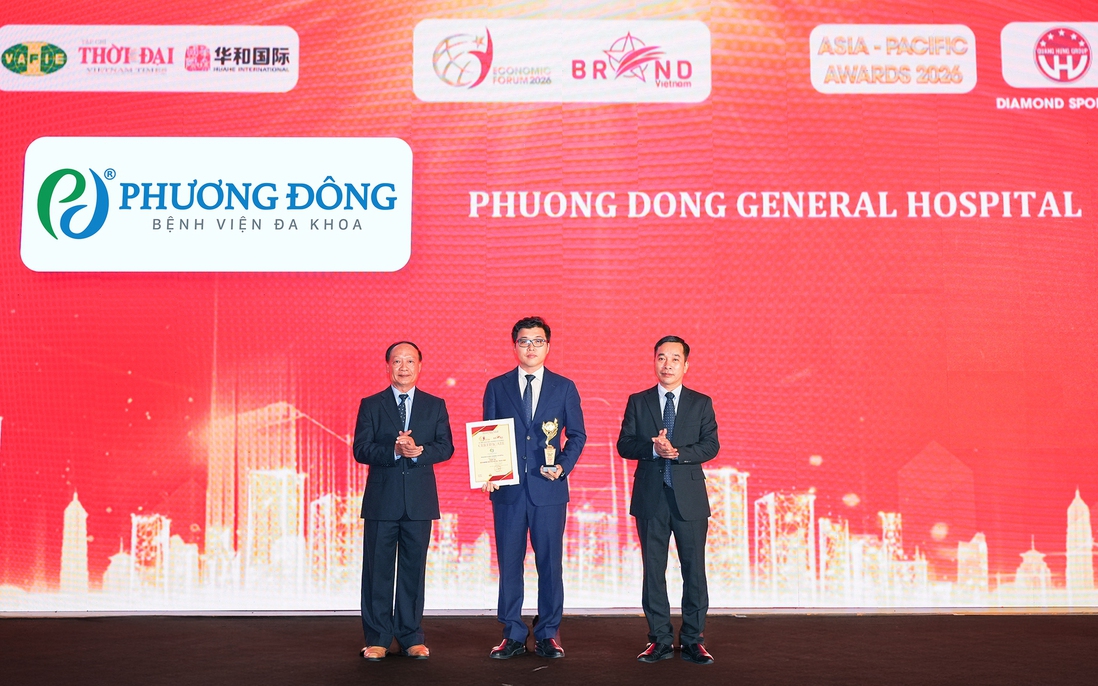 Bệnh viện Phương Đông nhận "cú đúp" vinh danh tại khu vực châu Á - Thái Bình Dương