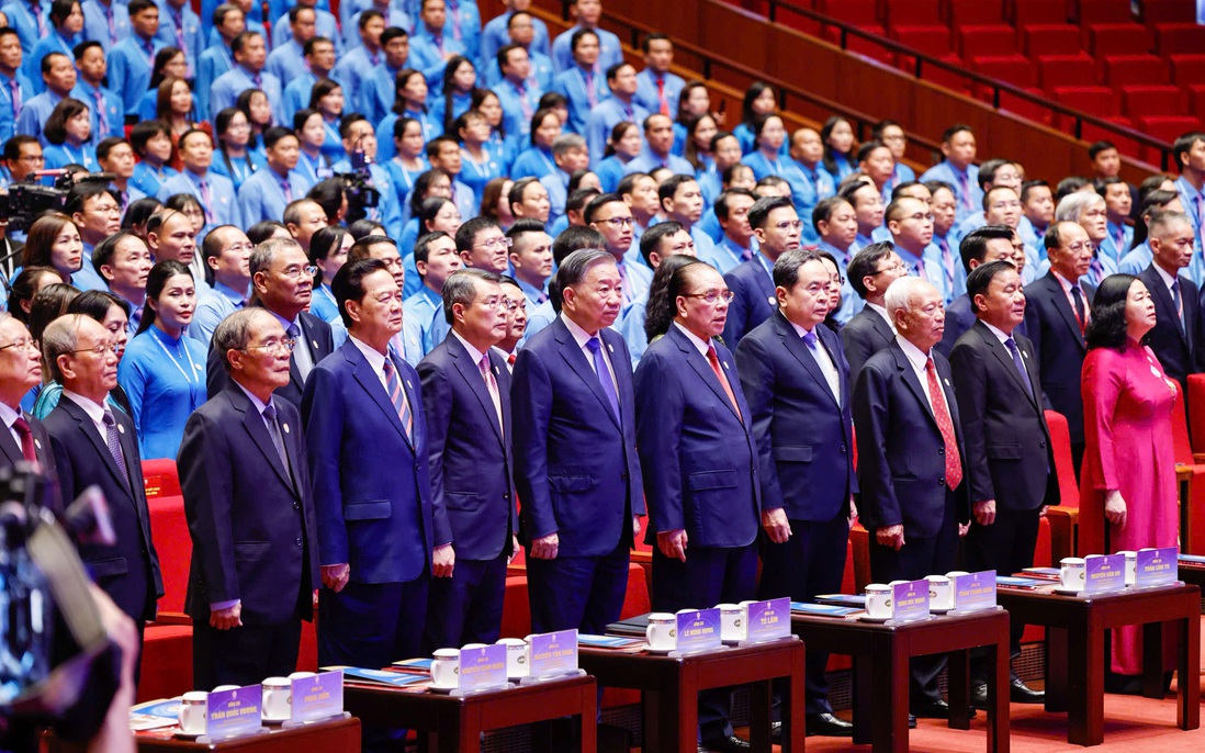 Khai mạc trọng thể Đại hội Công đoàn Việt Nam lần thứ XIV