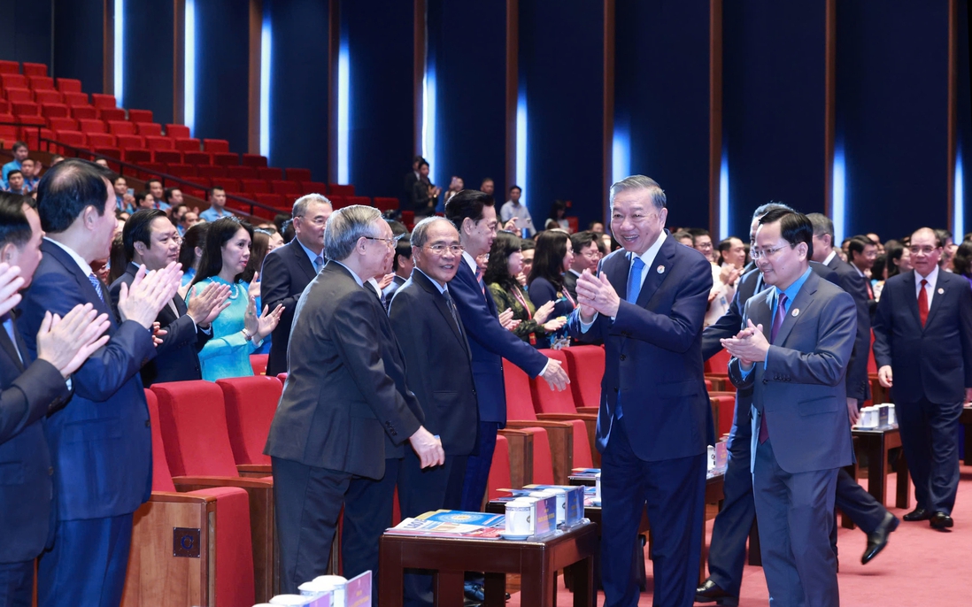 Lãnh đạo Đảng, Nhà nước dự Đại hội Công đoàn Việt Nam XIV