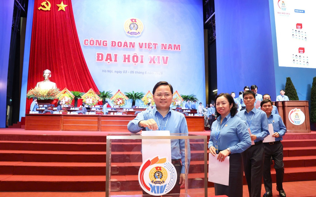 Ban Chấp hành Tổng Liên đoàn Lao động Việt Nam khóa XIV giảm 32 ủy viên so với khóa trước
