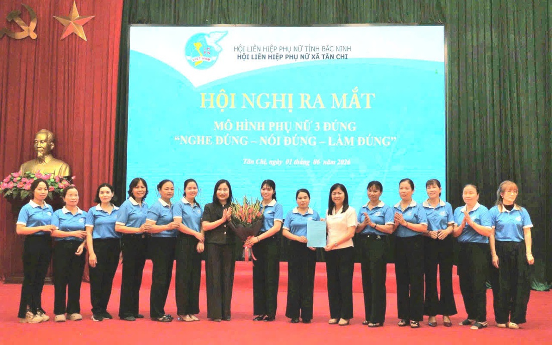 Mô hình "Phụ nữ 3 đúng" nâng cao nhận thức, trách nhiệm của hội viên, phụ nữ