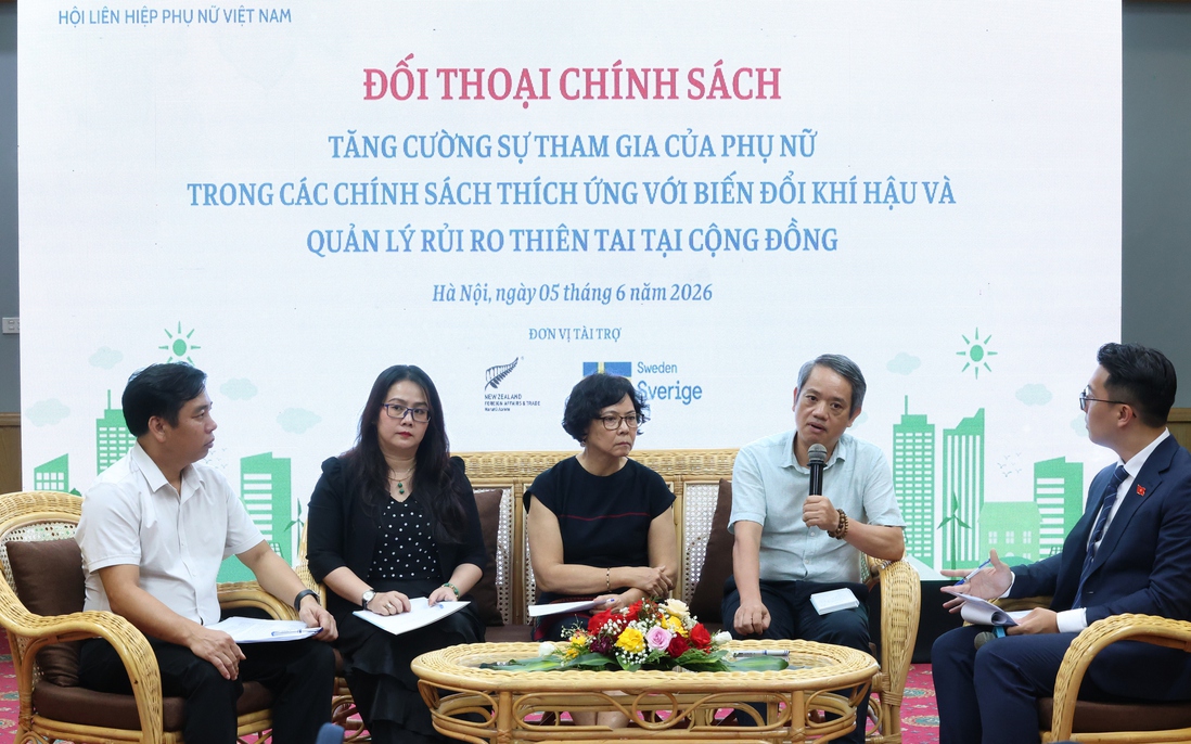 Nâng cao quyền năng của phụ nữ trong quản lý rủi ro thiên tai tại cộng đồng