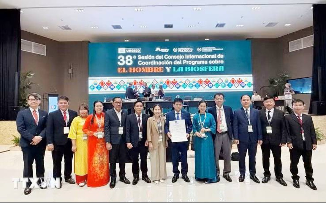 Phong Nha-Kẻ Bàng được UNESCO vinh danh là Khu Dự trữ sinh quyển thế giới