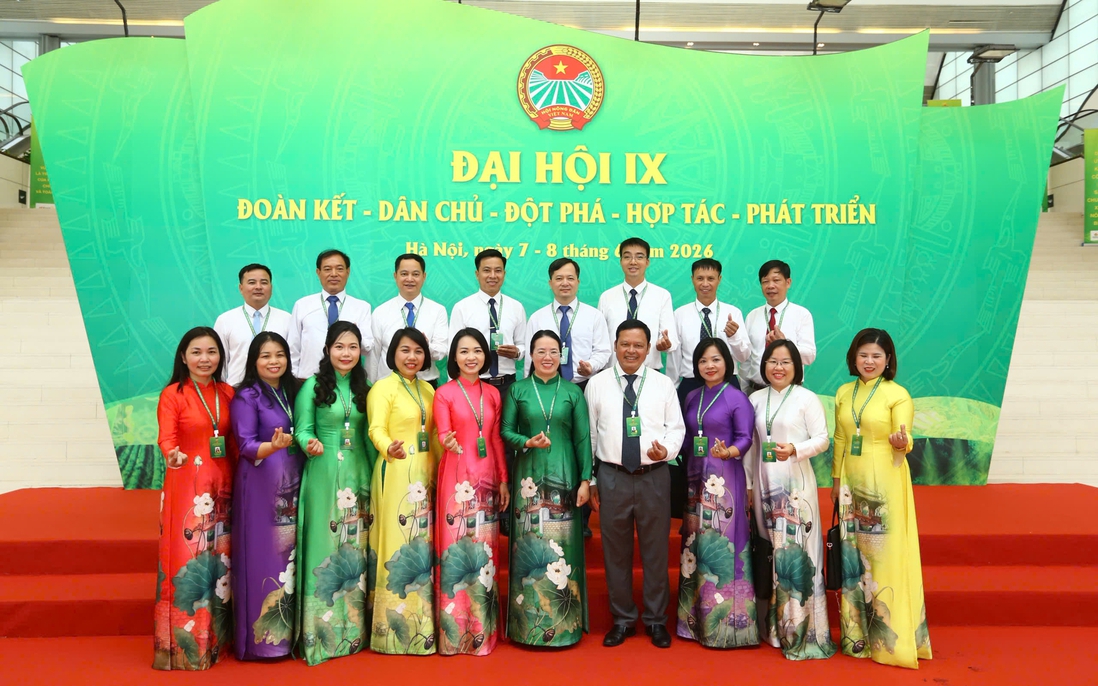 219 nữ đại biểu tham dự Đại hội Hội Nông dân Việt Nam lần thứ IX