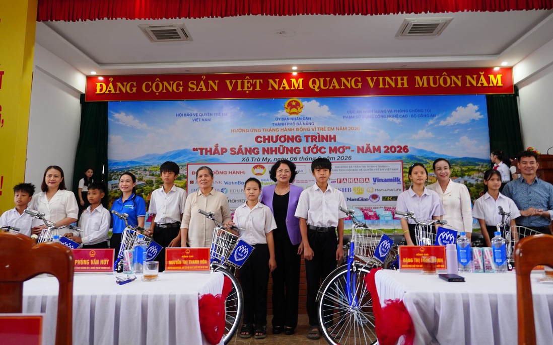 "Thắp sáng những ước mơ" cho hàng trăm trẻ em khó khăn tại Đà Nẵng