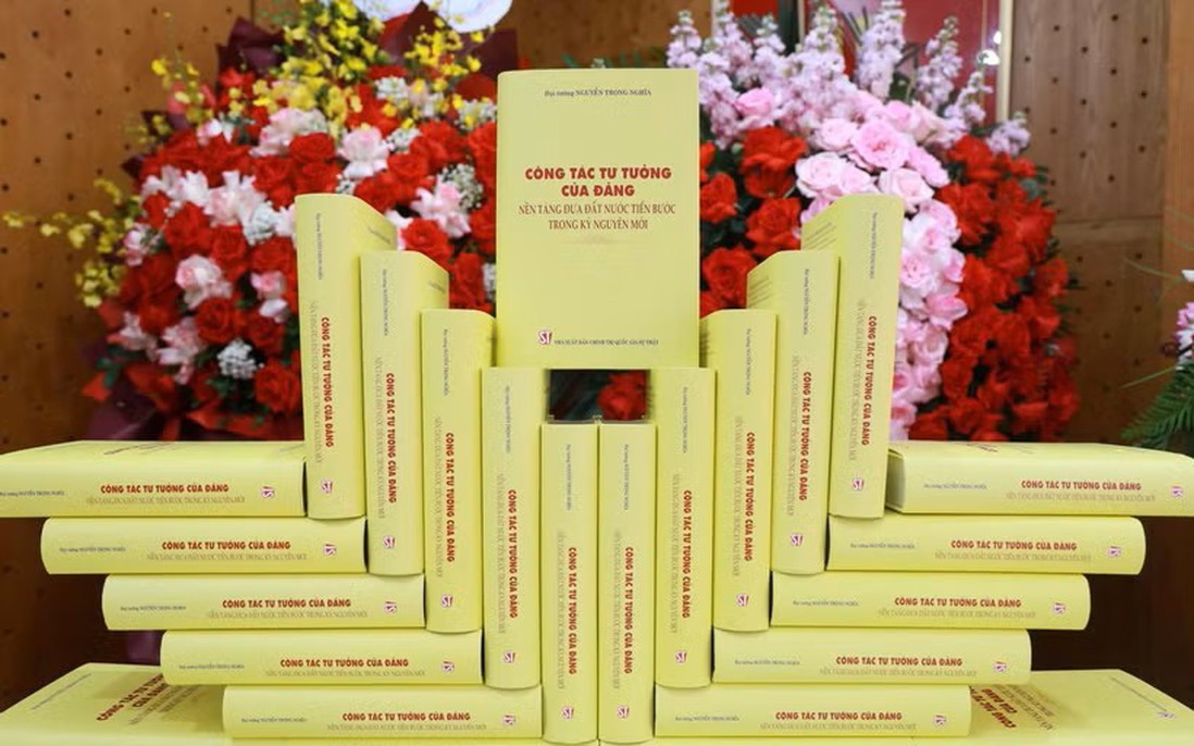 Ra mắt cuốn sách của Đại tướng Nguyễn Trọng Nghĩa về công tác tư tưởng của Đảng