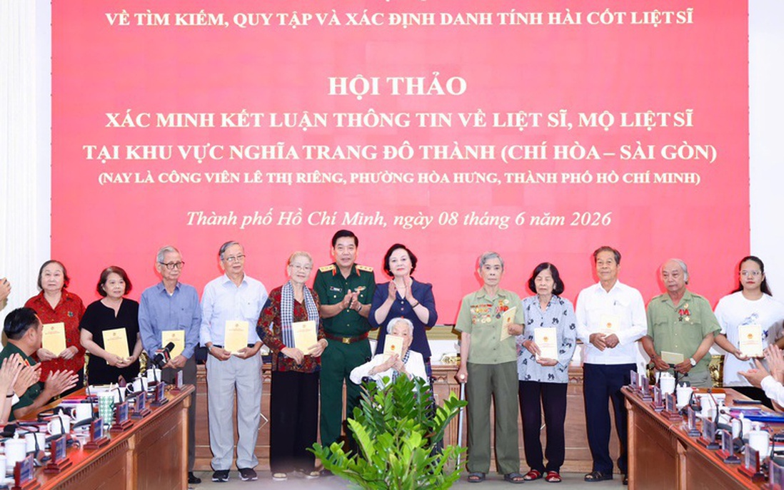 Phó Thủ tướng Phạm Thị Thanh Trà: Tiến thêm một bước quan trọng trên hành trình tìm kiếm khu mộ liệt sĩ tập thể tại Công viên Lê Thị Riêng