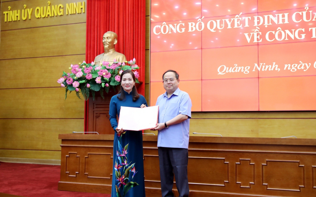 Bà Nguyễn Thị Hạnh giữ chức Trưởng Ban Tuyên giáo và Dân vận Tỉnh ủy Quảng Ninh