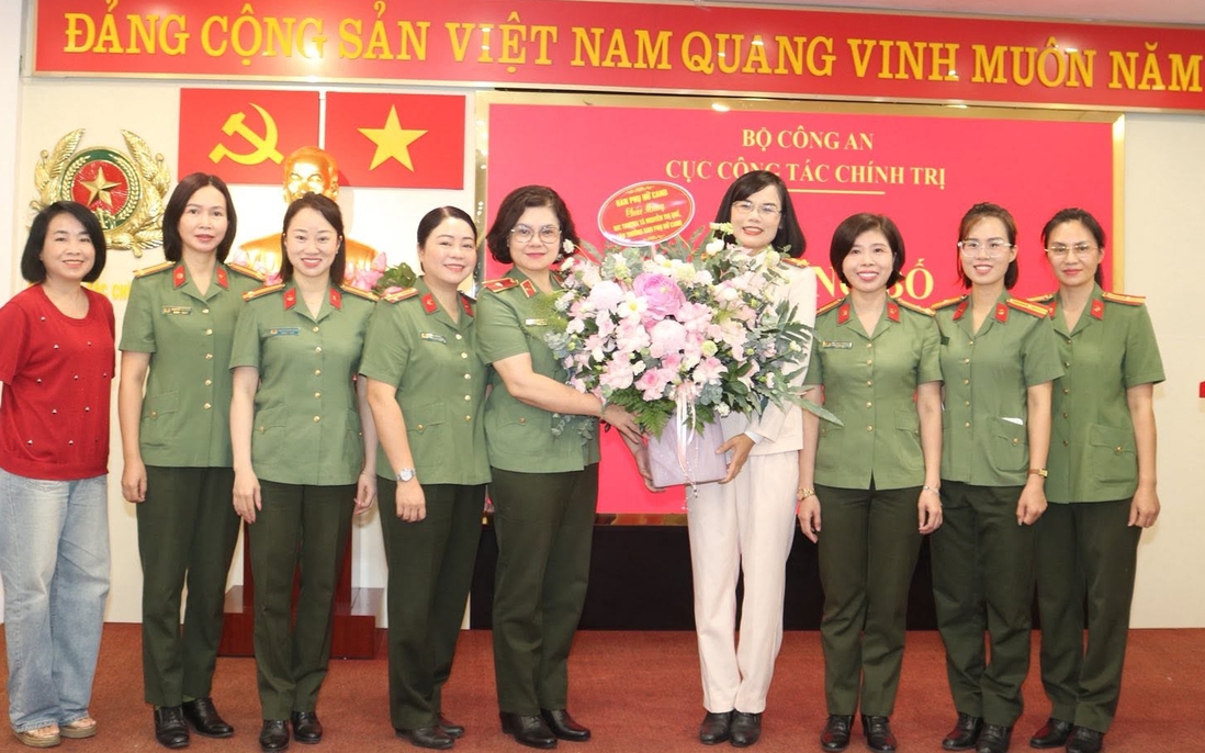 Thượng tá Nguyễn Thị Quế được bổ nhiệm giữ chức Trưởng ban Phụ nữ Công an nhân dân