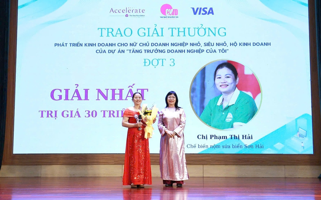 41 nữ chủ doanh nghiệp được vinh danh tại Giải thưởng Phát triển Kinh doanh
