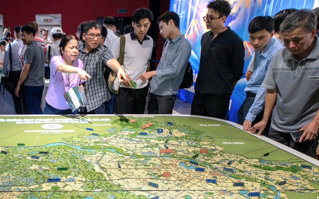 Người dân Hà Nội có thể tra cứu quy hoạch trực tuyến đến từng ô đất
