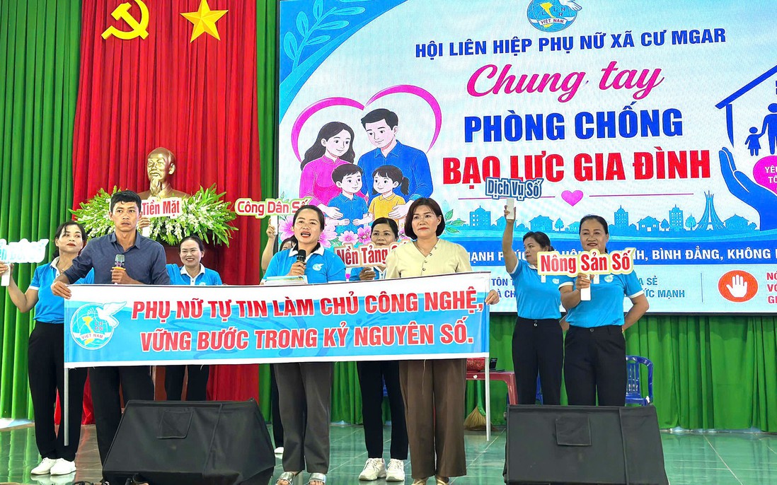 Đắk Lắk: Chia sẻ sáng kiến truyền thông phòng, chống bạo lực với phụ nữ và trẻ em