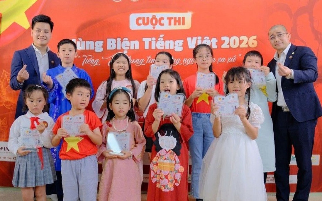 Lan tỏa tình yêu tiếng Việt trong trái tim thế hệ trẻ kiều bào