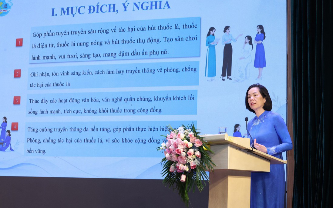Phát động Cuộc thi Tiểu phẩm truyền thông "Phụ nữ với phòng, chống tác hại của thuốc lá" năm 2026