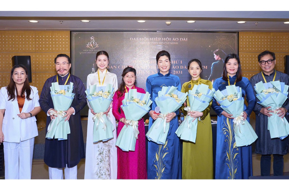 Bà Lê Thị Mỹ Hạnh làm Chủ tịch Hiệp hội Áo dài TPHCM