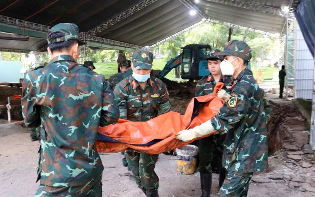 Đã quy tập 93 bộ hài cốt và 2 bộ hài cốt tập thể tại Công viên Lê Thị Riêng