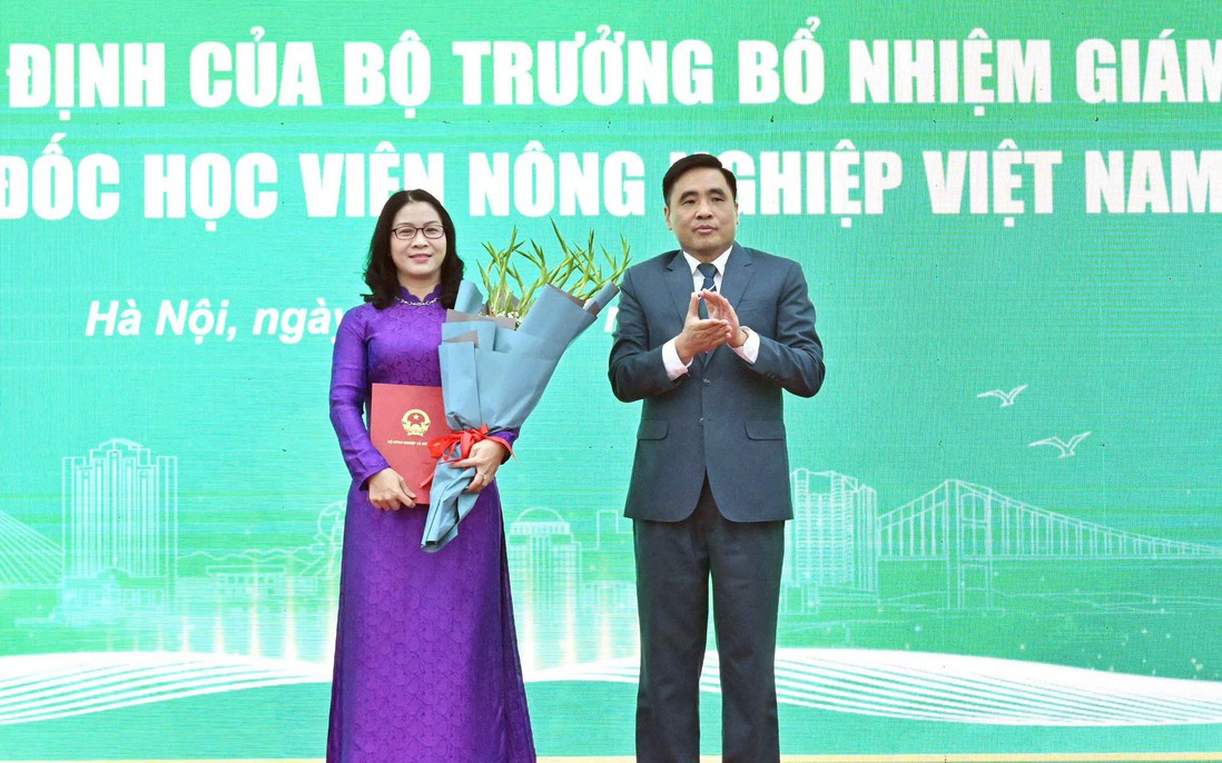 GS.TS Nguyễn Thị Lan tiếp tục giữ chức Giám đốc Học viện Nông nghiệp Việt Nam