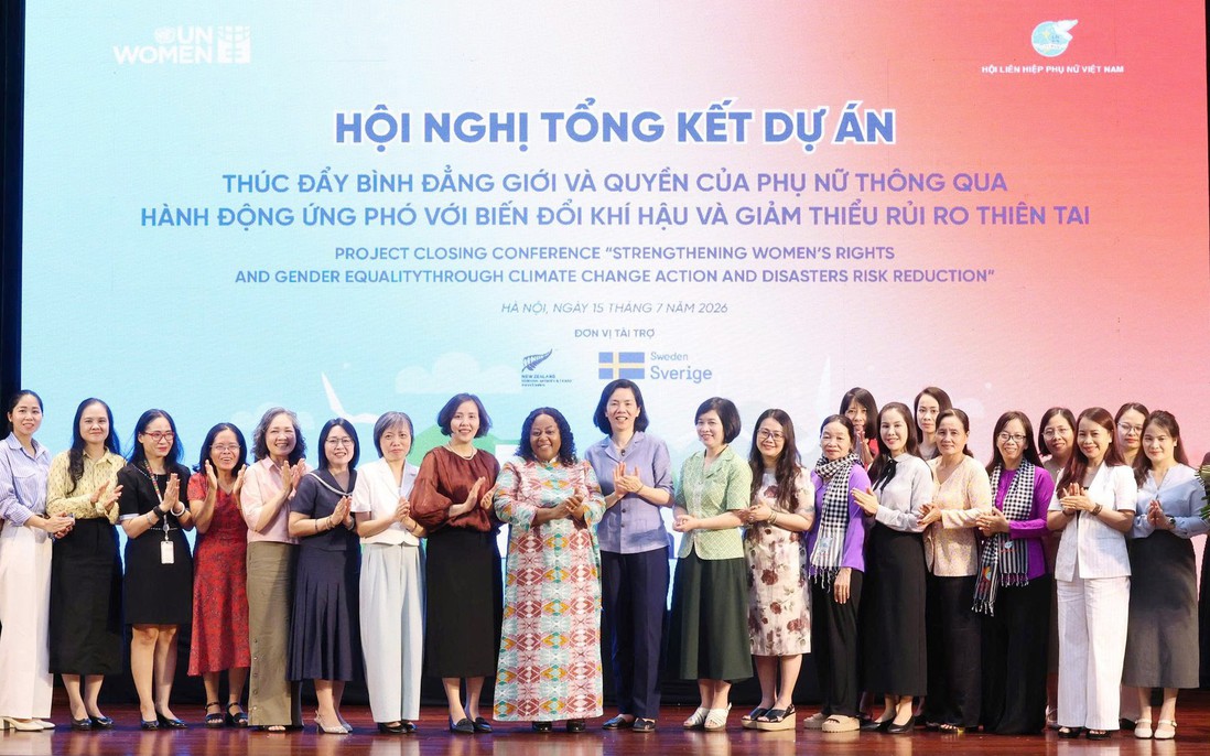 Khẳng định vai trò của phụ nữ trong ứng phó biến đổi khí hậu và giảm thiểu rủi ro thiên tai