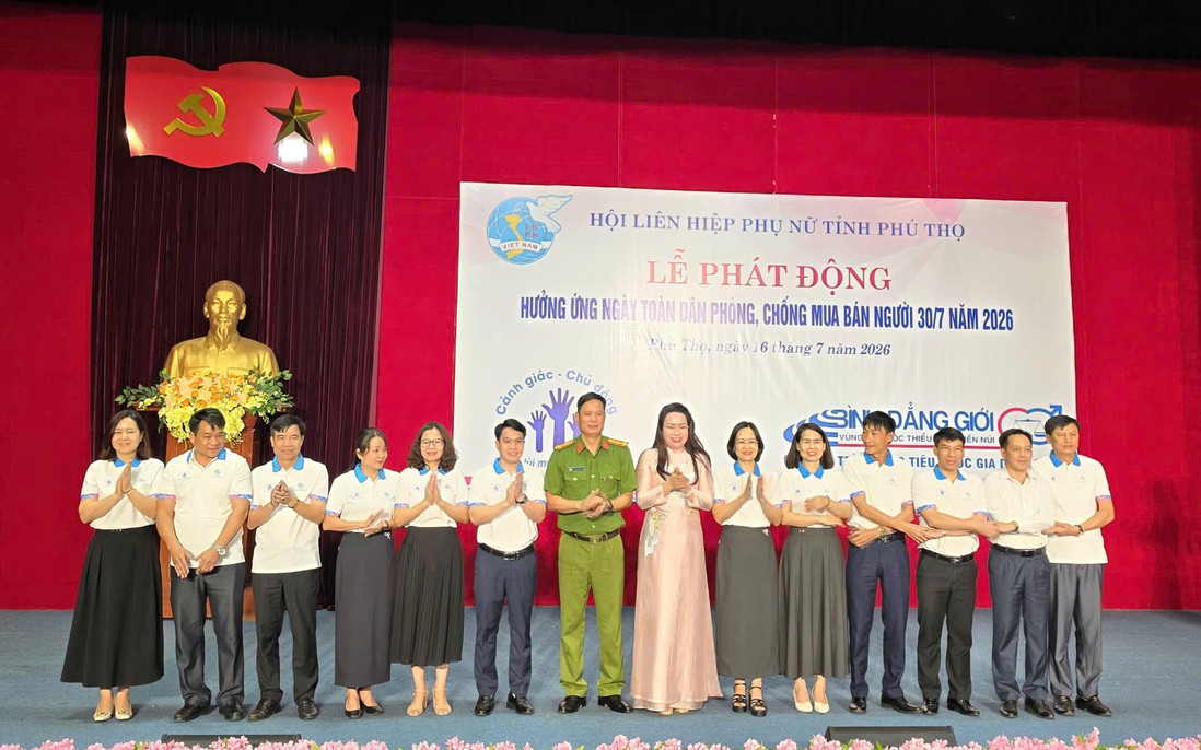 Phú Thọ phát động hưởng ứng Ngày toàn dân phòng, chống mua bán người năm 2026