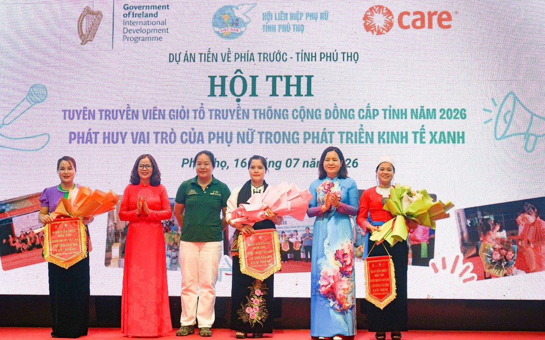 Hội thi tuyên truyền viên giỏi tạo động lực cho phụ nữ vùng cao phát triển kinh tế xanh
