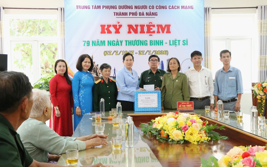 Chủ tịch Hội LHPN Việt Nam Lê Thị Thủy tham gia chuỗi hoạt động tri ân Ngày Thương binh - Liệt sĩ tại Đà Nẵng