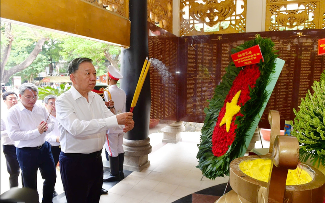 Bài phát biểu của Tổng Bí thư, Chủ tịch nước Tô Lâm tại cuộc gặp gỡ lực lượng làm nhiệm vụ tại Công viên Lê Thị Riêng