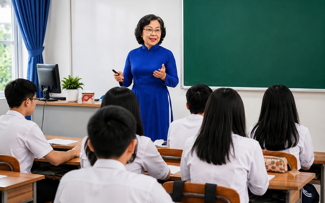 Giáo viên nghỉ hưu được ký hợp đồng dạy toàn thời gian: Cùng một vị trí sẽ ưu tiên giáo viên trẻ 