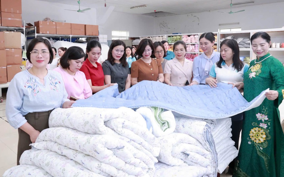 Cụm thi đua các tỉnh Trung du và Đồng bằng sông Hồng  trao đổi kinh nghiệm hỗ trợ phụ nữ phát triển kinh tế