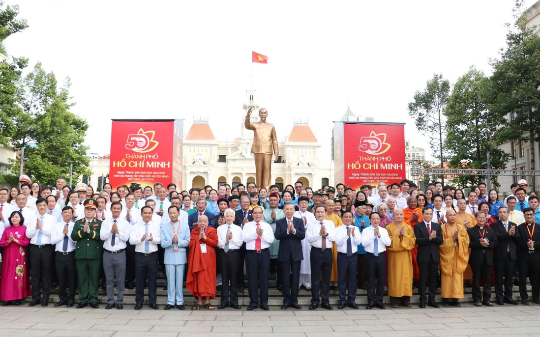 Tổng Bí thư, Chủ tịch nước Tô Lâm dự Lễ kỷ niệm 50 năm thành phố mang tên Bác