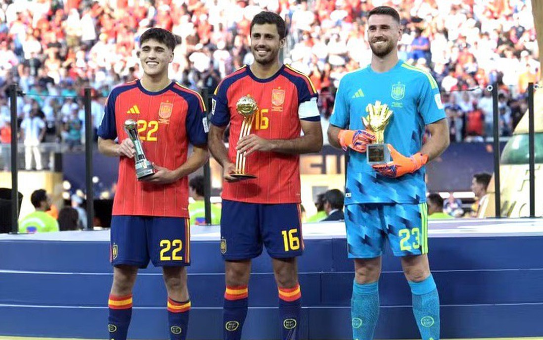 Tây Ban Nha thống trị giải thưởng cá nhân ở World Cup 2026