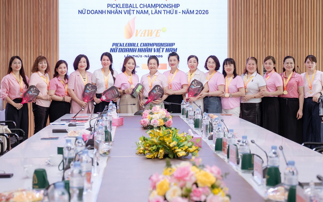 Hiệp hội nữ doanh nhân Việt Nam tổ chức Giải Pickleball, gây quỹ "Trao nhà mái ấm yêu thương"
