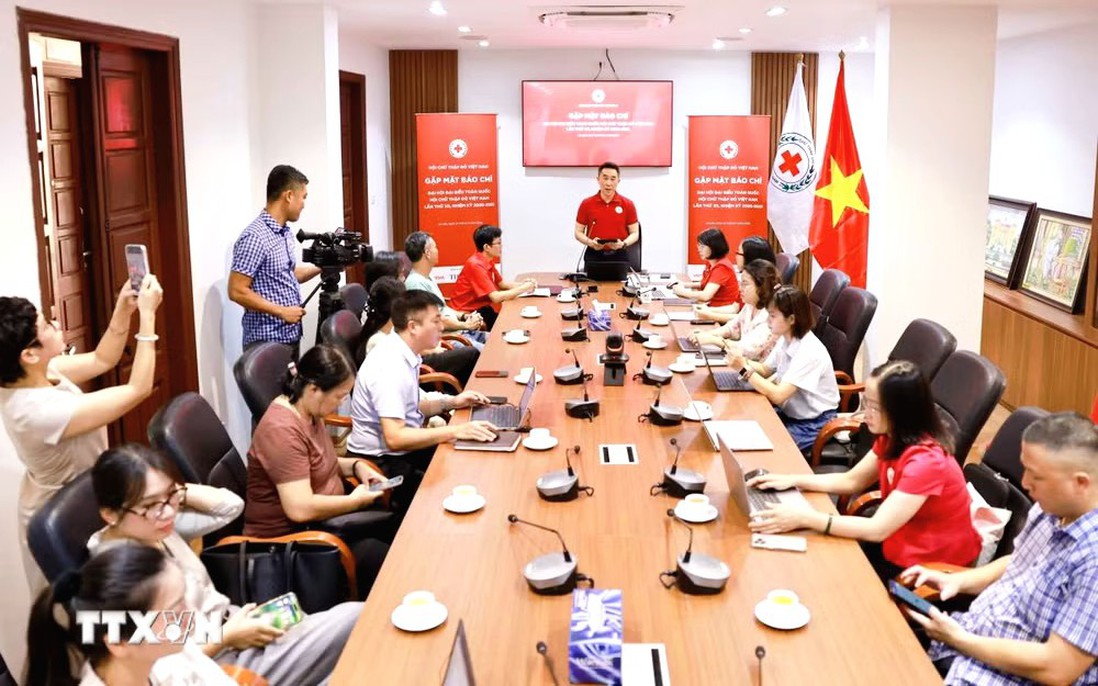 Đại hội Hội Chữ thập Đỏ Việt Nam lần thứ XII sẽ diễn ra từ ngày 27-28/7