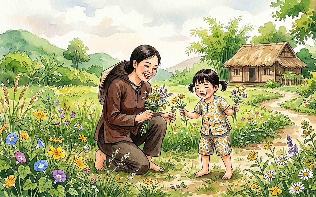 Truyện ngắn: Bông hoa đậu biếc