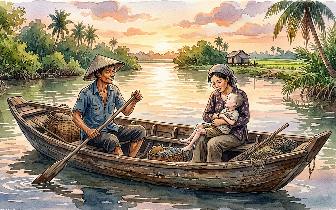 Truyện ngắn: Bến vắng