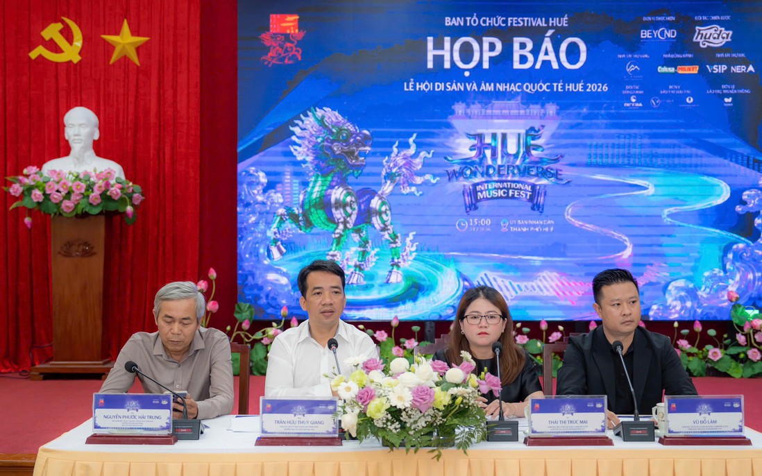 Chính thức công bố Lễ hội Di sản và Âm nhạc Quốc tế Huế