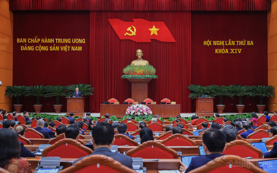 Thông báo Hội nghị lần thứ ba Ban Chấp hành Trung ương Đảng khóa XIV