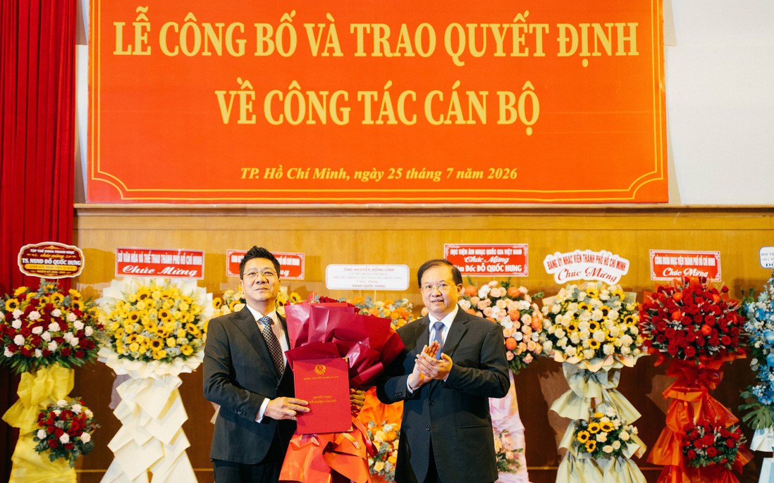 TS.NSND Đỗ Quốc Hưng làm Giám đốc Nhạc viện TPHCM